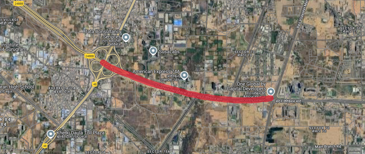 Elevating Signal Free Drive from Vatika Chowk to NH‑8 Soon