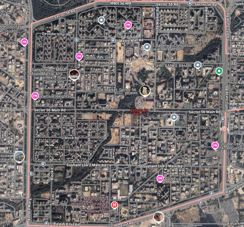 Sector 56 Gurgaon Pincode, Societies, Connectivity and Area Guide 2025
